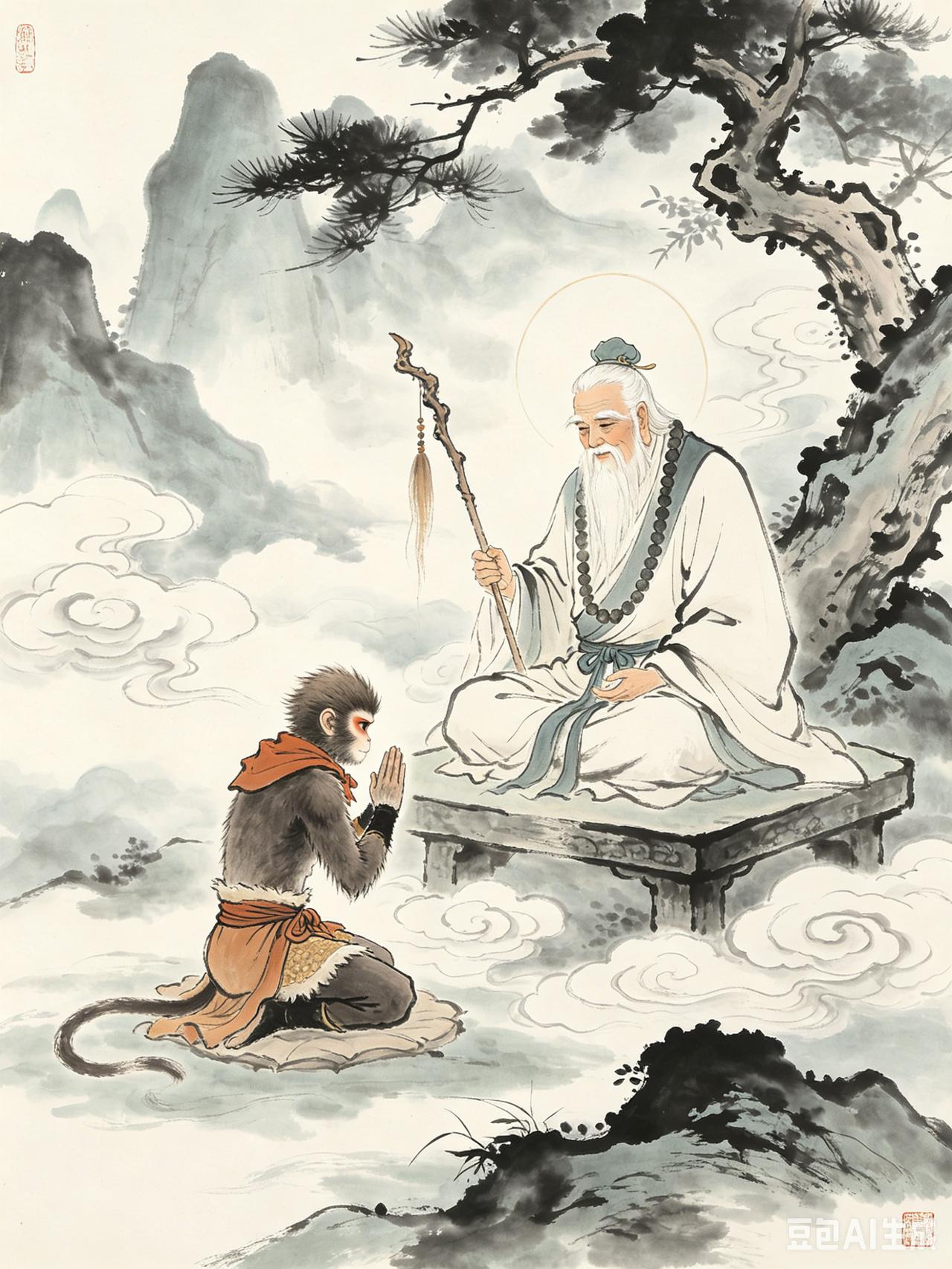 西游记人物原型：菩提老祖原型不是老道！竟是汉朝这位皇太后？《西游记》最大的千