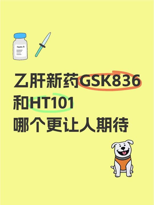 乙肝新药GSK836和HT101哪个更让人期待