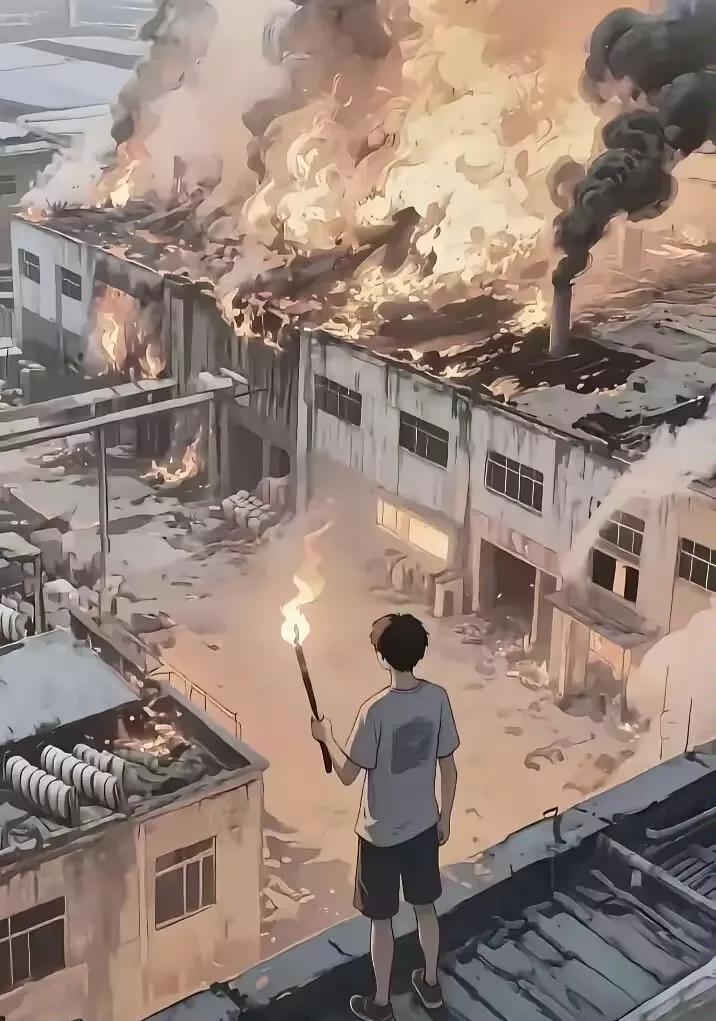 四川宜宾小伙的一把火。给所有老板都上了一课。就算你真的是负债累累，也千万要安