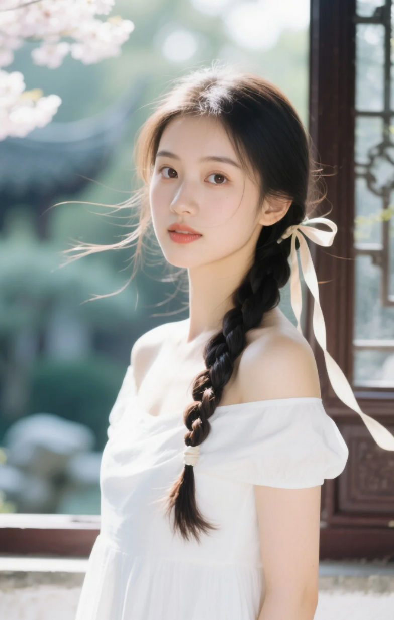 气质出众，她是那道最耀眼的光芒