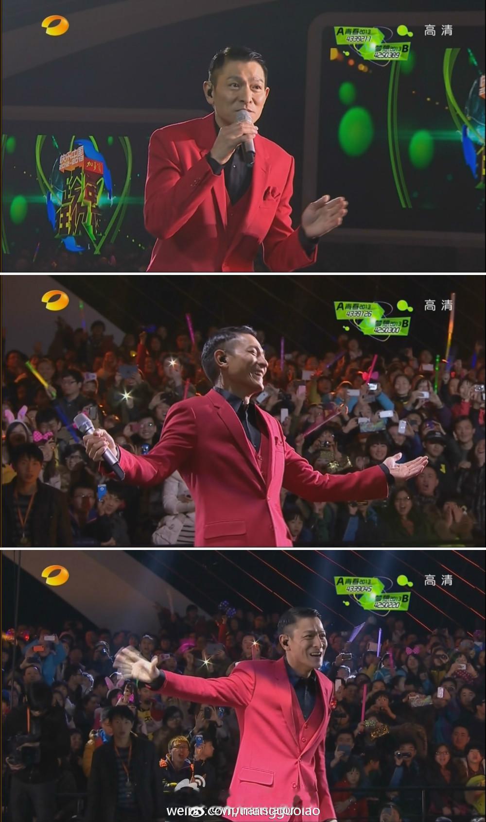 2012湖南卫视就靠着最后一天，收视总和超过江苏拿下2012年的全年收视冠军。而