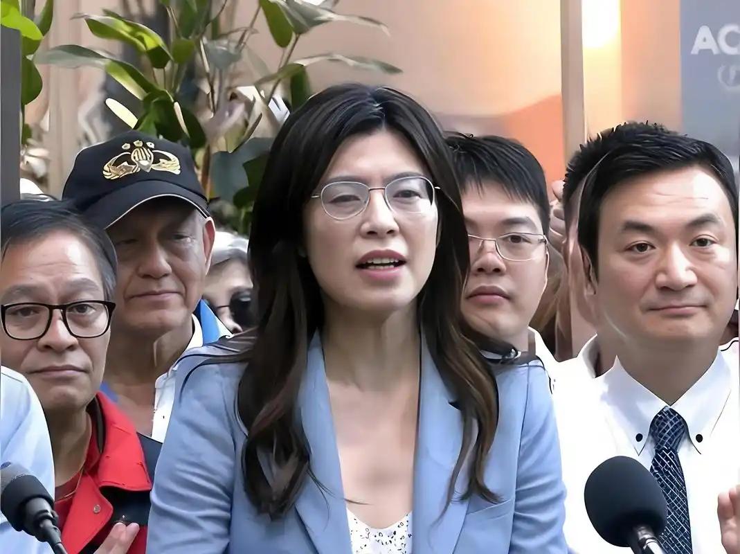 “台独”分子在机场闹事，新党主席吴成典亲自到机场为郑丽文送行！4月7日，根据