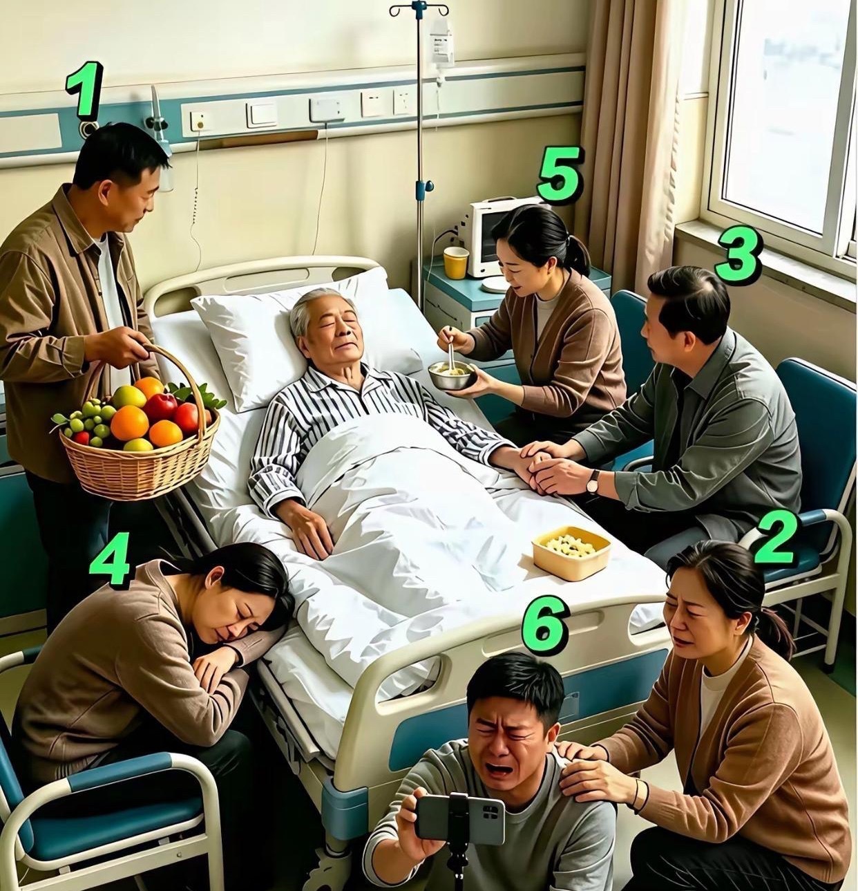 谁最孝顺，你能看出来吗​​​