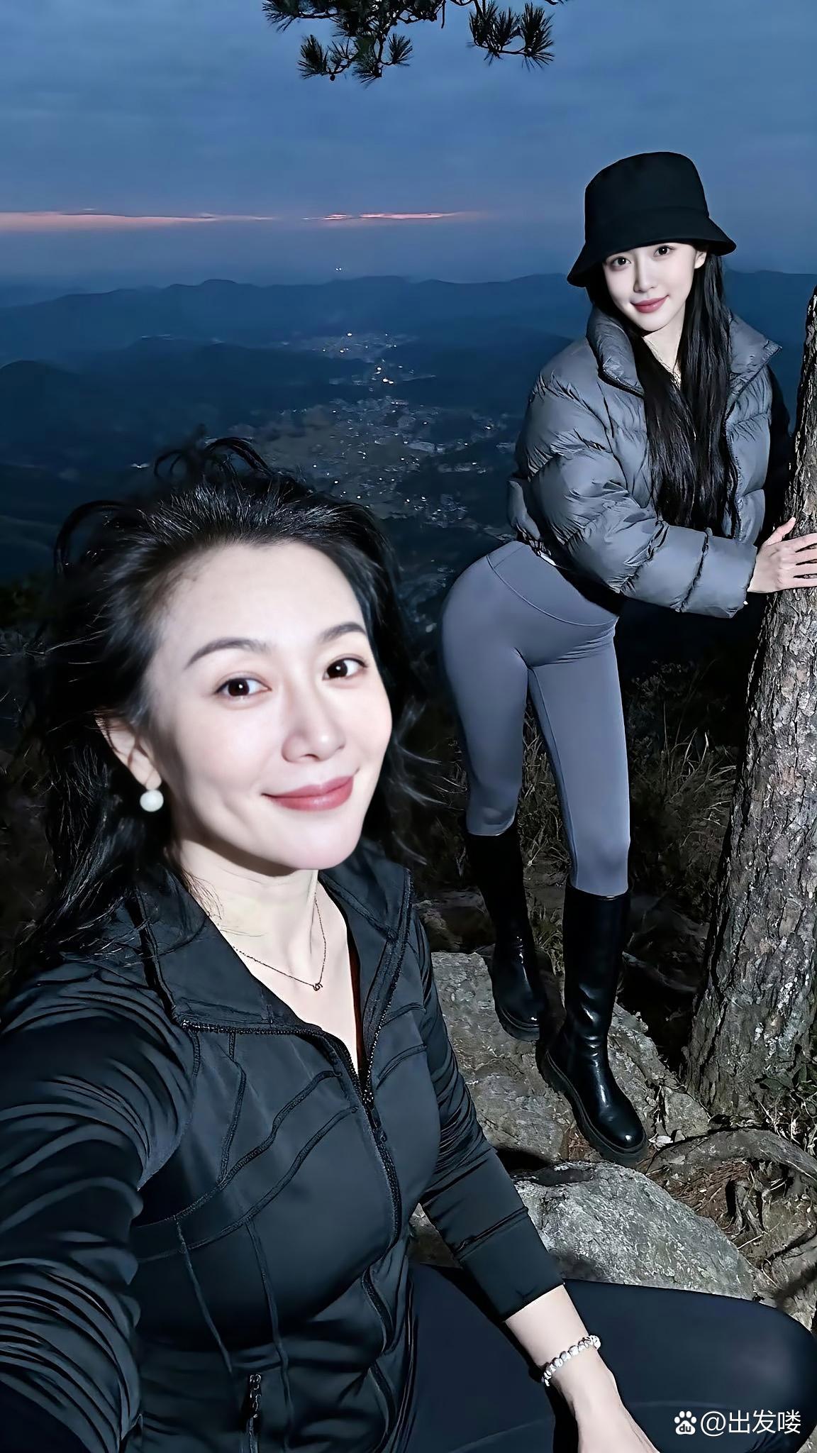 母女即是风景，何惧山高路黑