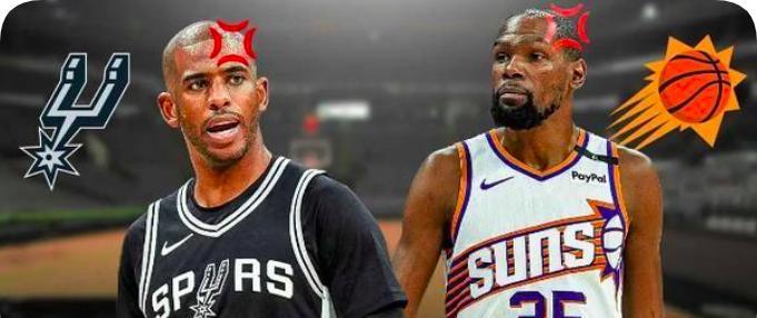 如果马刺得到杜兰特，还有必要留下保罗吗？NBA名记比尔-西蒙斯爆料，马刺和太阳
