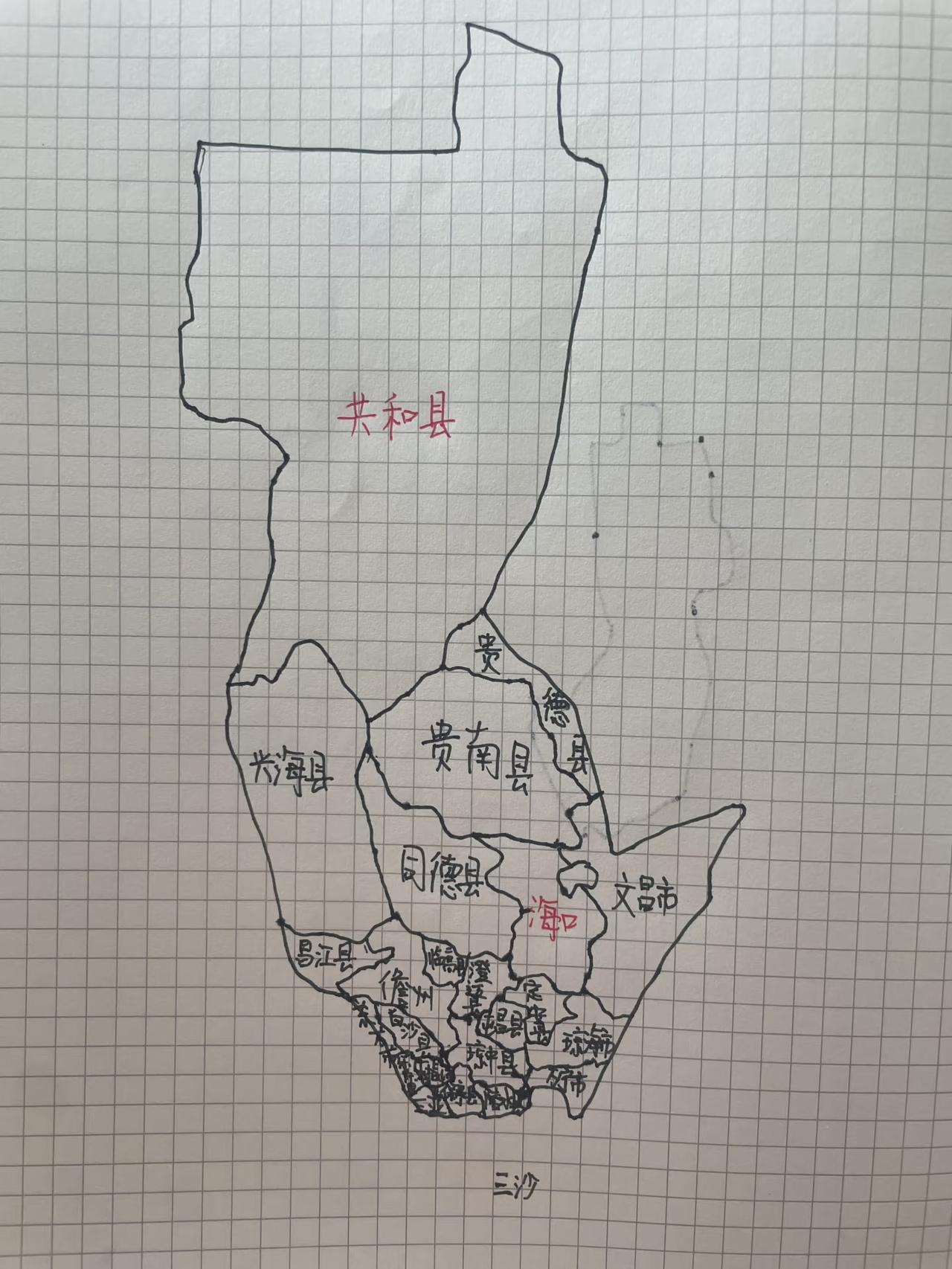 海南地图