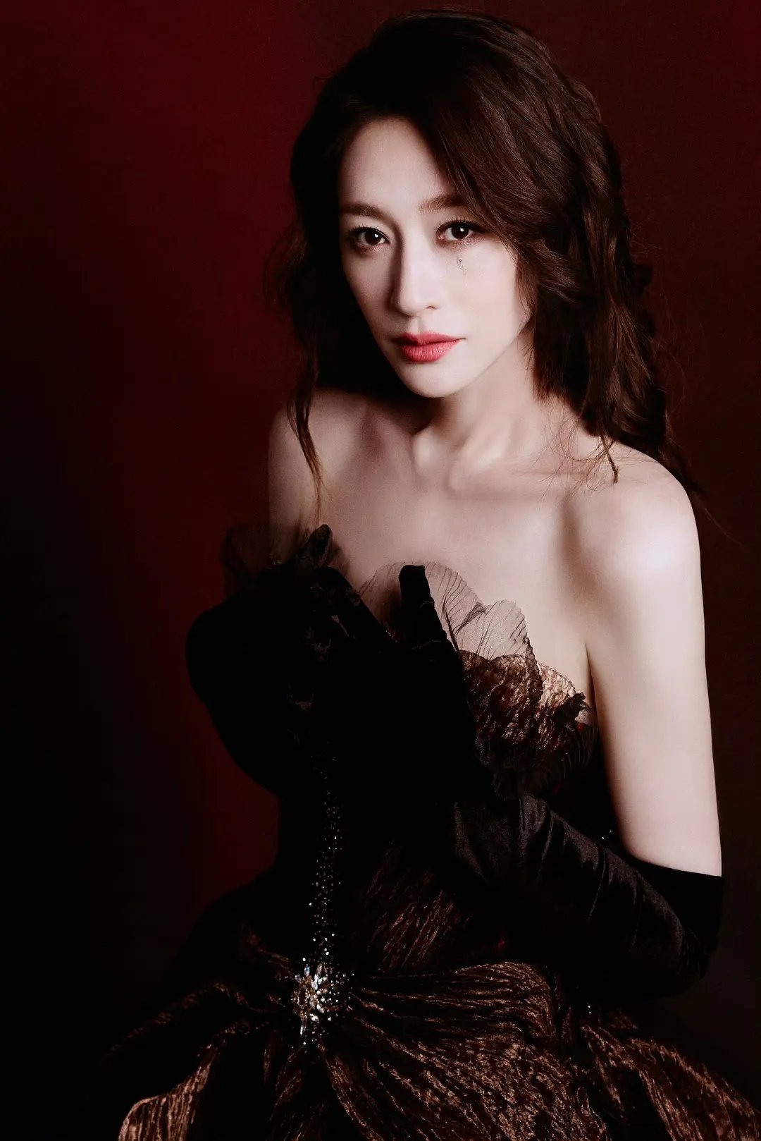 李小冉的眼泪妆居然是自己的创意，天哪美商也太高了吧