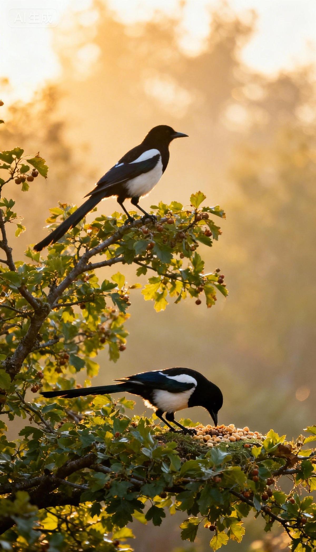 喜鹊不是普通的鸟，它会认人、会用工具，甚至能记住30种天敌的叫声。别看它个小，