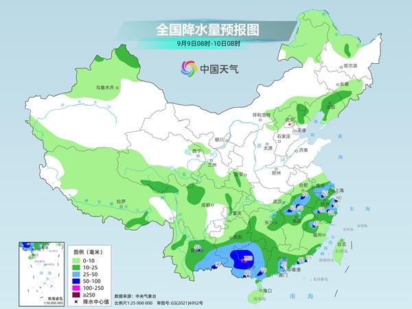 南方高温缩减北方昼夜温差加大, 明起新一轮降雨过程来袭