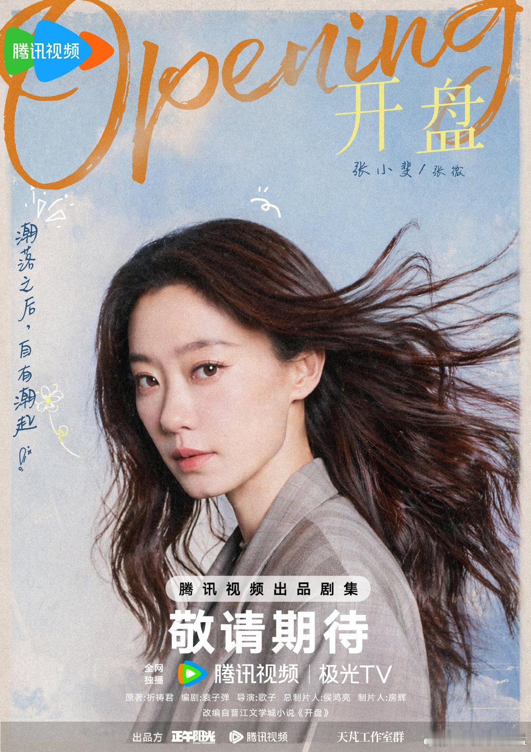 费启鸣主演开盘张小斐蔡文静袁弘领衔主演开盘全阵容官宣豪华阵容加持，剧情看点满满，