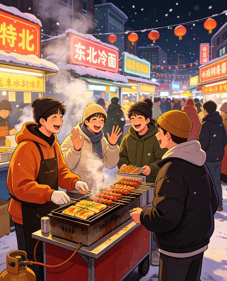 突然发现东北人是秒熟体质东北人真的自带社交buff，见面没两句就能唠熟。从问路到