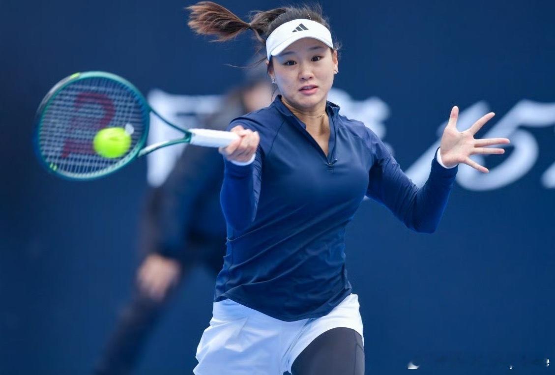 🇨🇳马鞍山W35女单首轮🇨🇳郭涵煜4-6/3-3🇷🇺西德洛娃刚从美