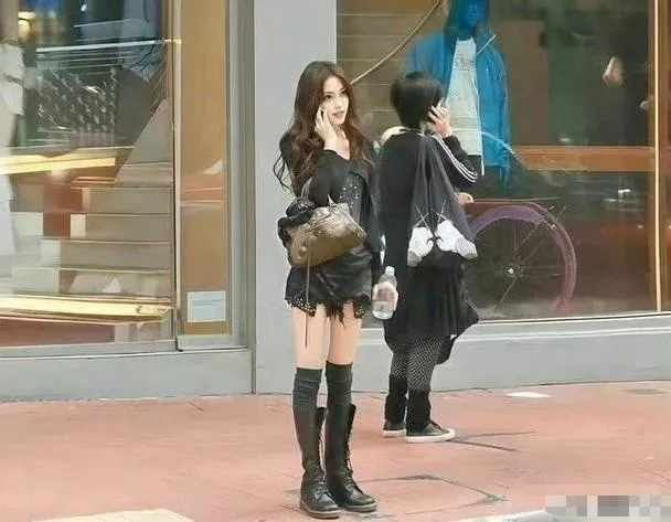 素人时期的Angelababy，我是星探我也第一个发现她​​​