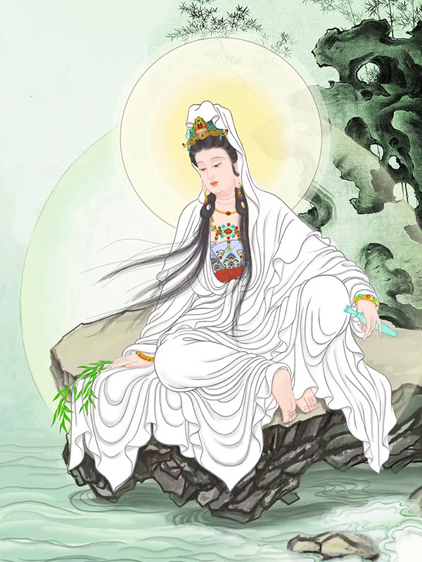 观音菩萨护佑，安泰吉祥，诸愿如意！