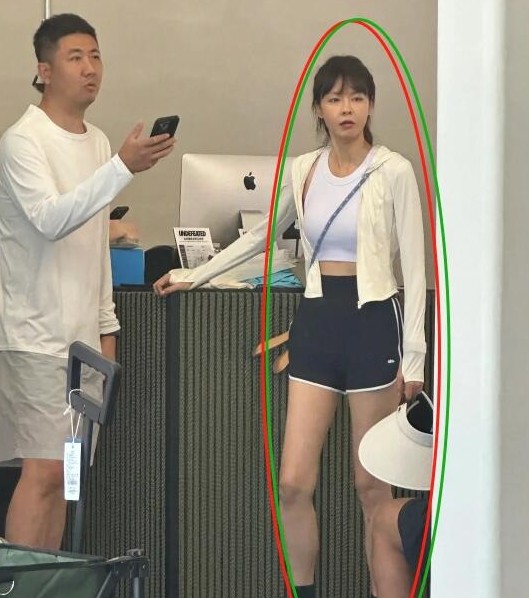 我去、她真的不上镜…….她本人比照片还要美，妆容加上精致的五官还有这这颜值，我