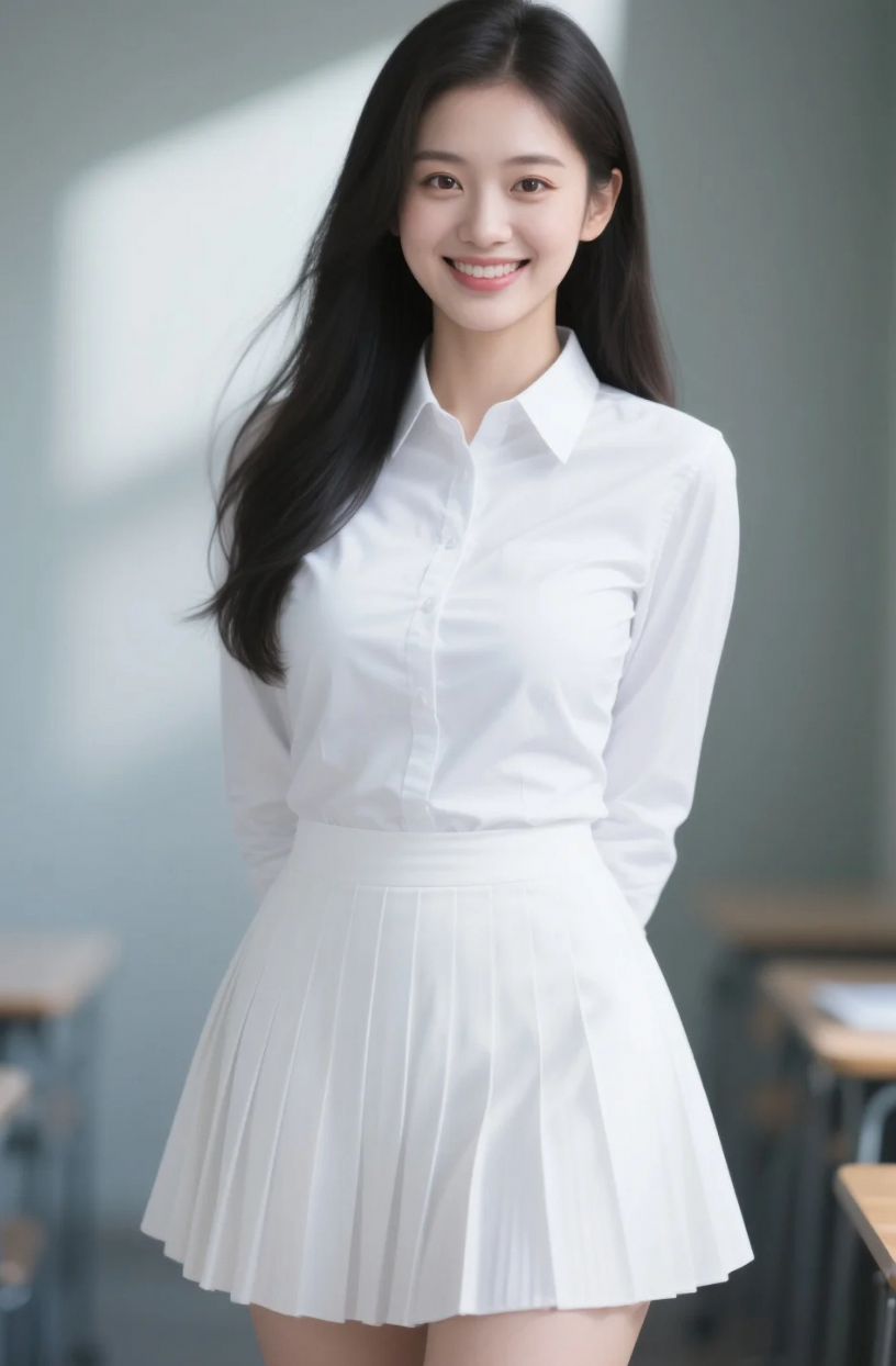 仙气不是滤镜，是她站在光里的样子