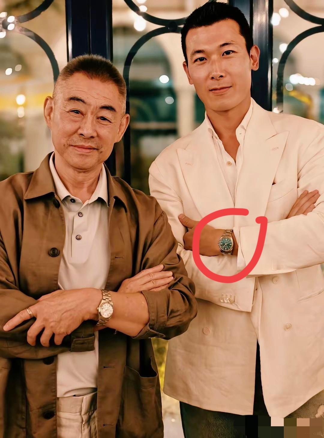 朱珠老公带的手表是什么牌子的？非常高端大气