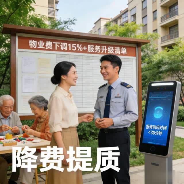 物业降费不是“减法”，而是业主与行业的双向奔赴！你家物业费降了吗？2025