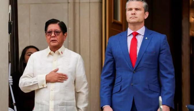 菲国记者当面追问总统马科斯：如果菲律宾主动在南海开第一枪，美国到底能帮到什么程度