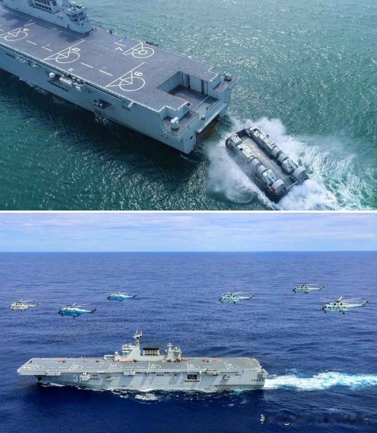 不要只关注航母了，两栖攻击舰也是海军的核心装备，特别是在完成祖国统一大业时，两栖