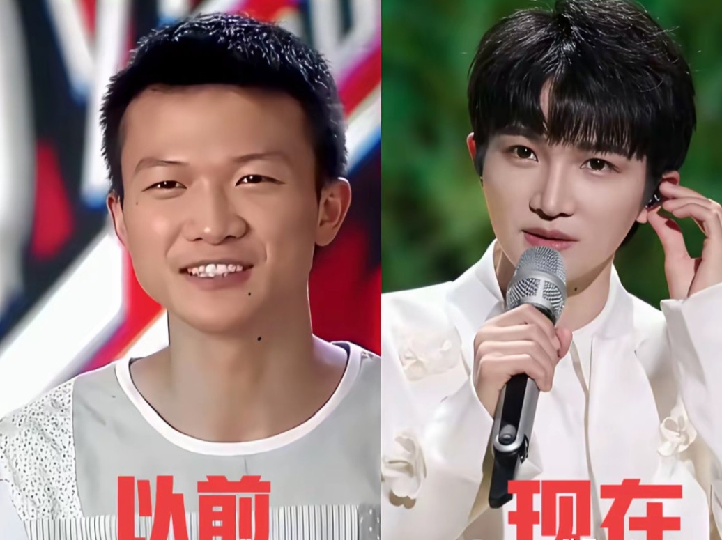 周深出道8年了！面相也发生了翻天覆地的改变！好声音的舞台上初次见他感觉小小的个小