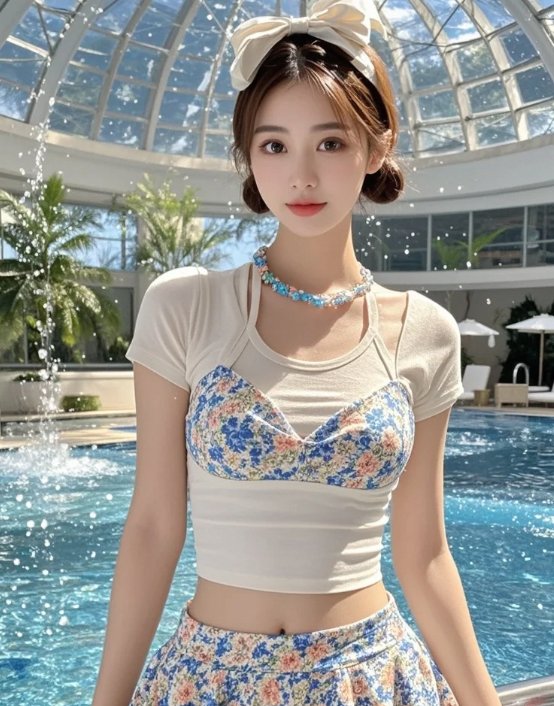 清纯可人暗藏性感这样的反差最致命