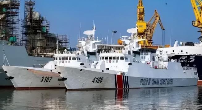 中国海军将每艘价格7亿元的056型护卫舰,转交给了中国“海警”,等于甩掉了一个“