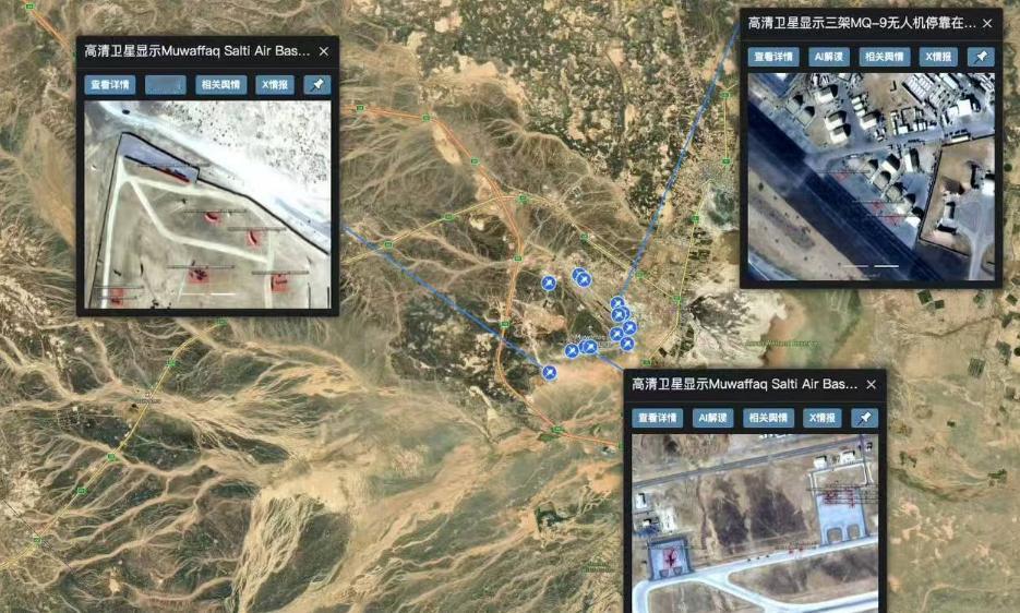 终于明白，美军阵势摆好了，这么长时间还不开战！我国民用卫星几乎每天都拍摄一轮中东