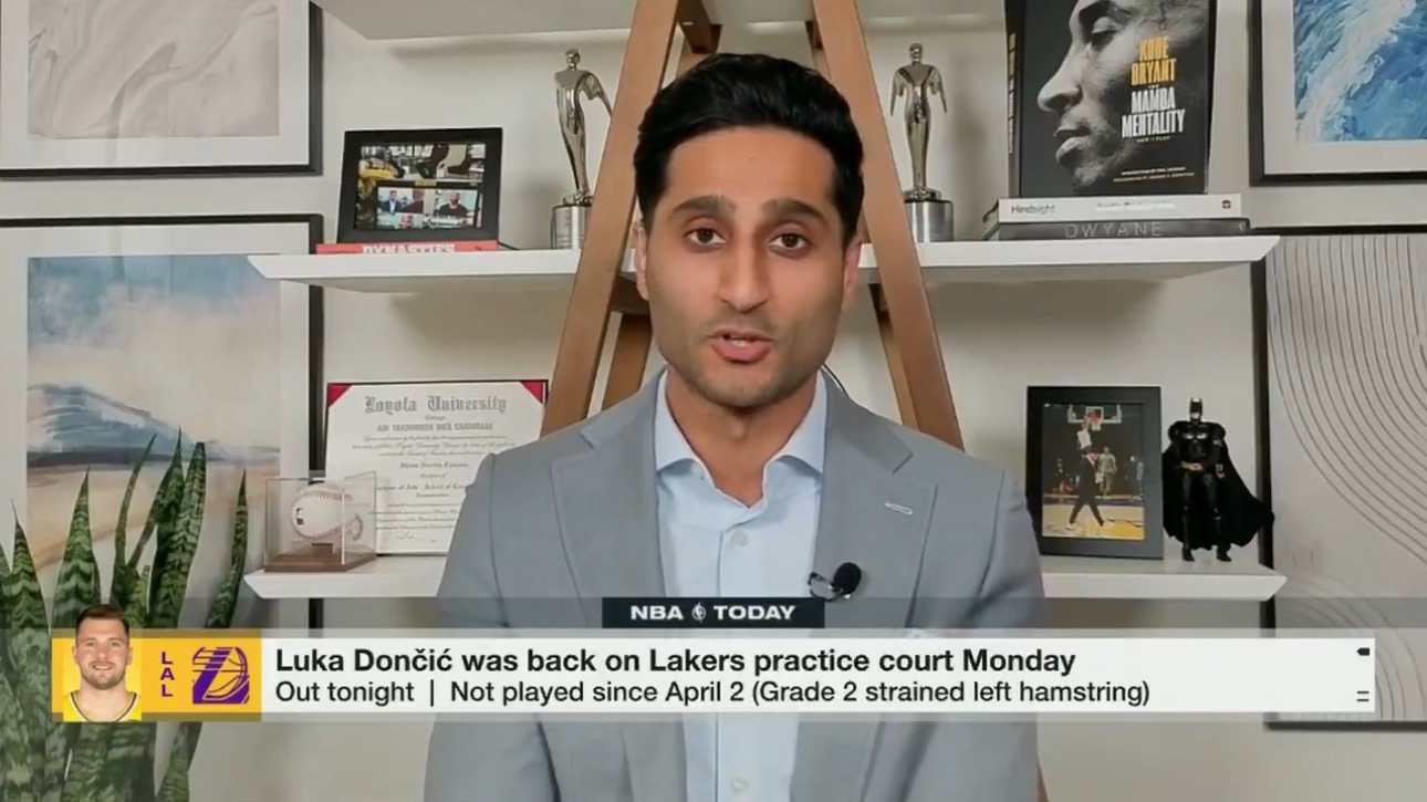 Shams：“湖人内部的感觉，在各自的康复过程中，奥斯汀·里夫斯实际上比卢卡·东