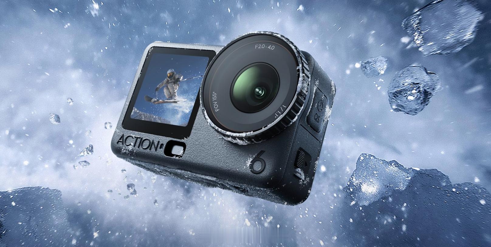 大疆OsmoAction6发布，售价2998起，换上了1/1.1