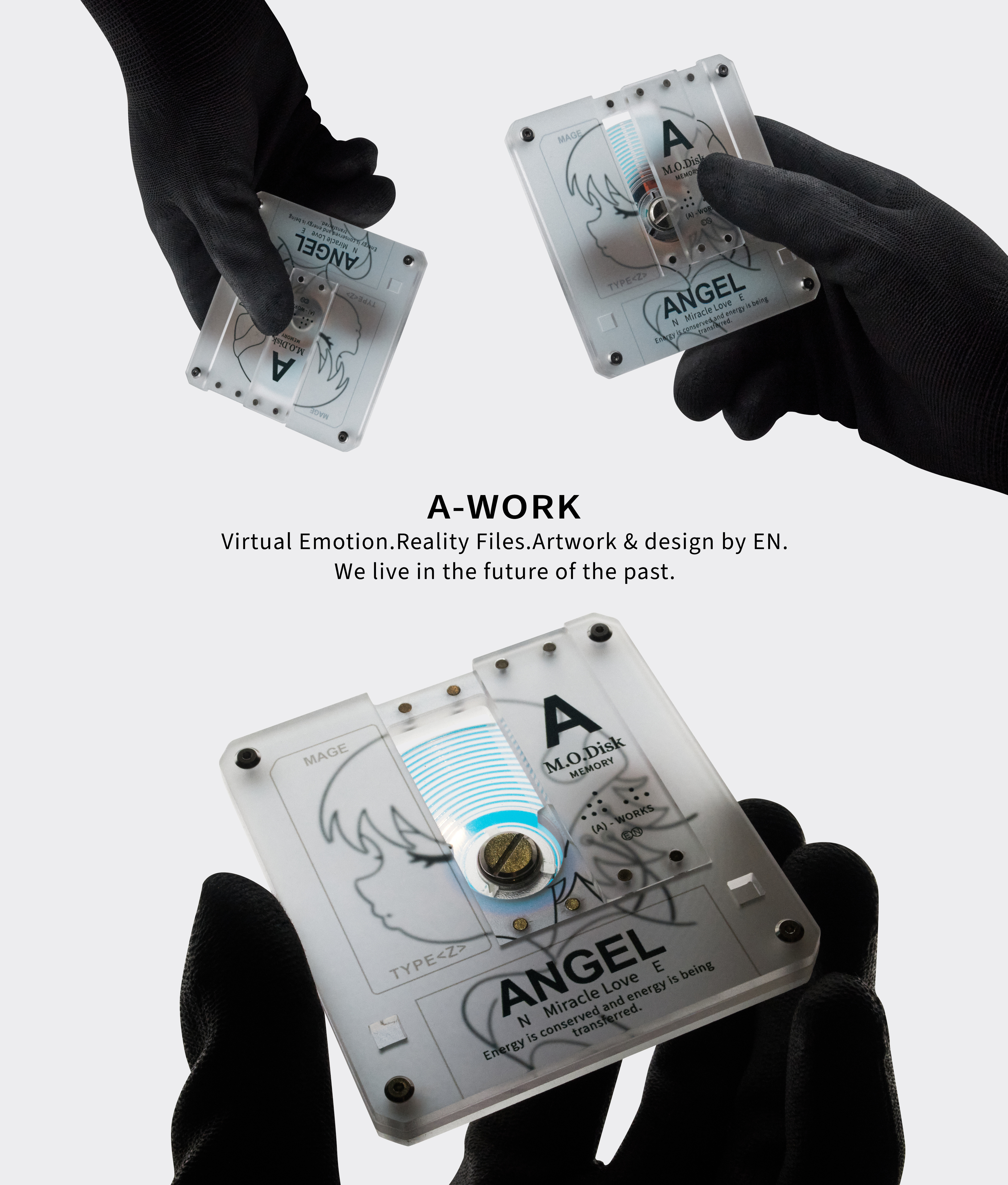 「✦电子少女M.O.DiSK✦」FidgetDisk解压磁盘挂件产品
