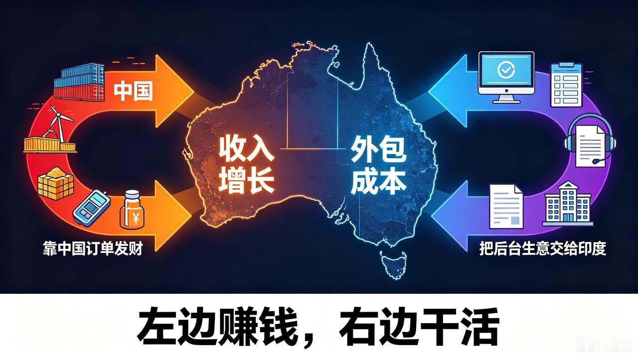 据澳媒报道，澳航（Qantas）正洽谈将1000个岗位外包至印度。《澳大利亚