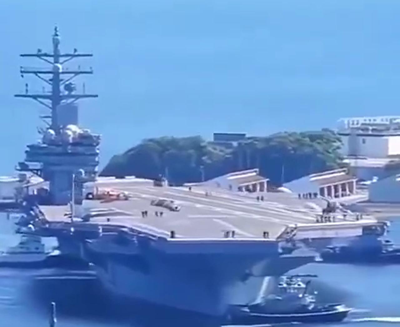 从布什号航母的航行路线来看，美伊暂时停火两周后，还会再次停火两周。因为，布什