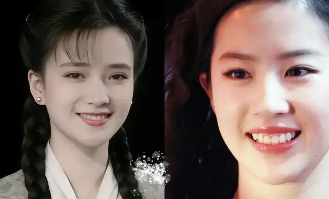 从“古典标本”到“3D脸模”，两代神颜到底差在哪？90年代电视框里，何晴一