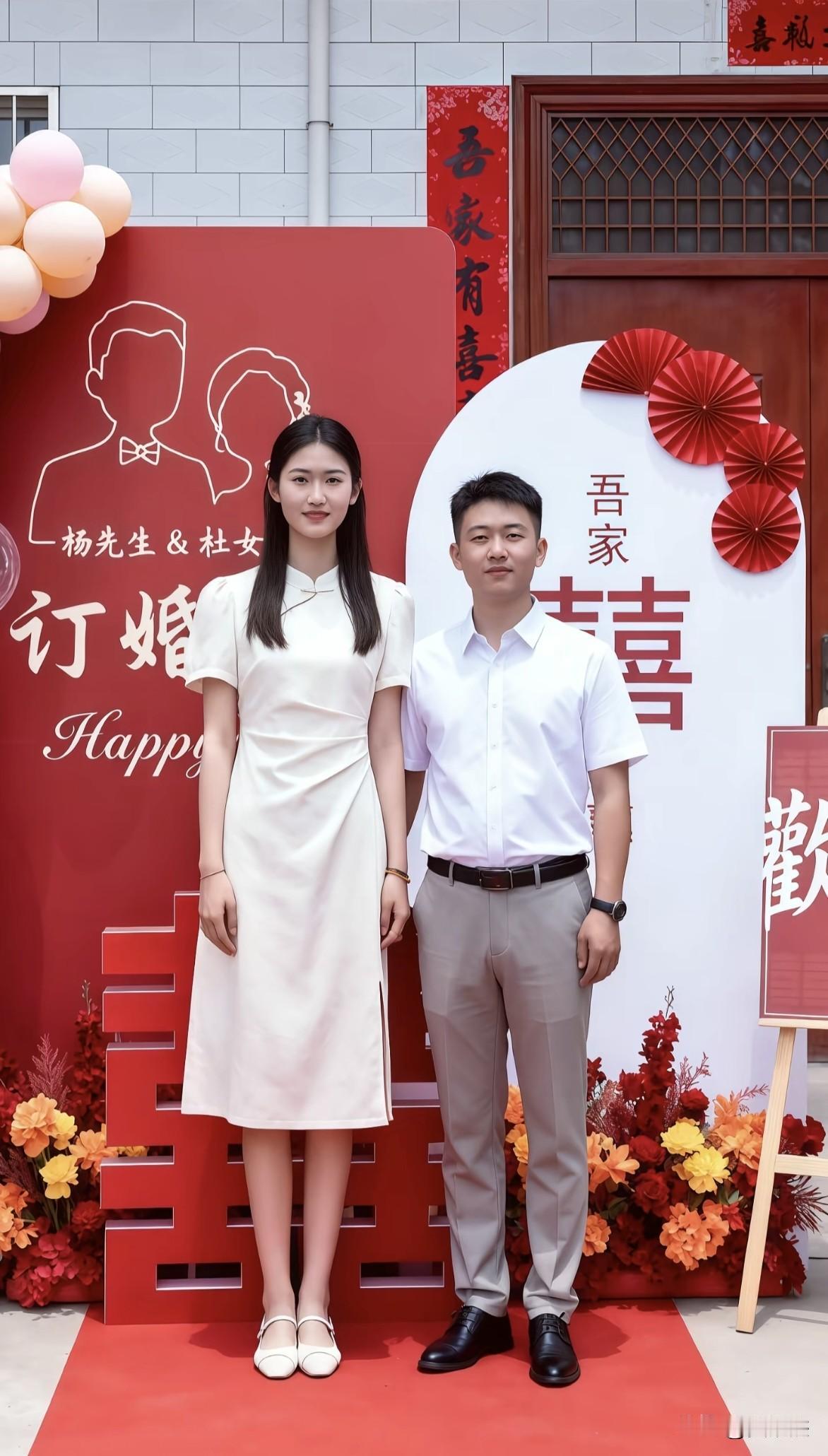 郎才女貌～～祝福。