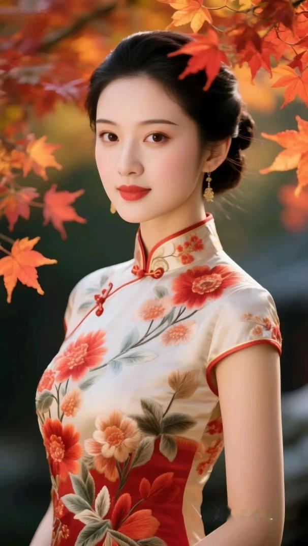 上联:岁岁繁花妆野径下联:年年枫叶层林染这下联与上联对仗工整，意境相和，尽