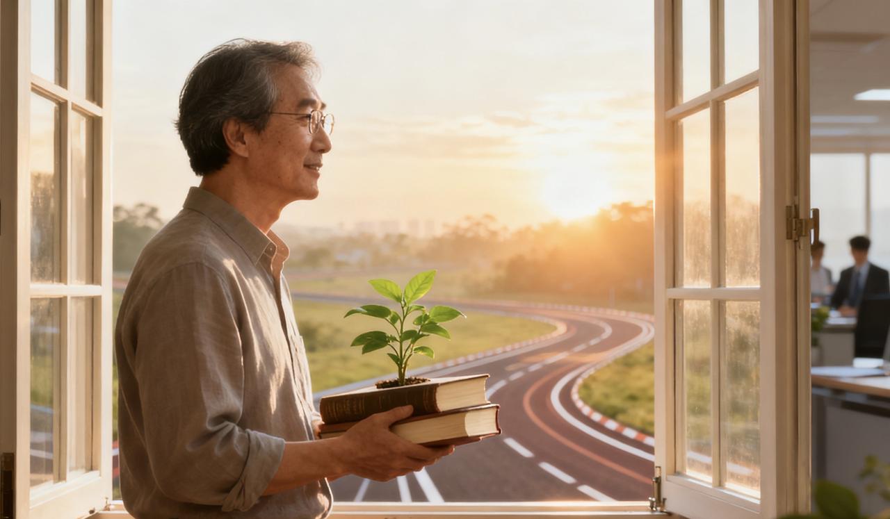 十分治愈的一段话：“不管你信不信，过了四十岁，你已经死了，只是还没有埋。只要你再