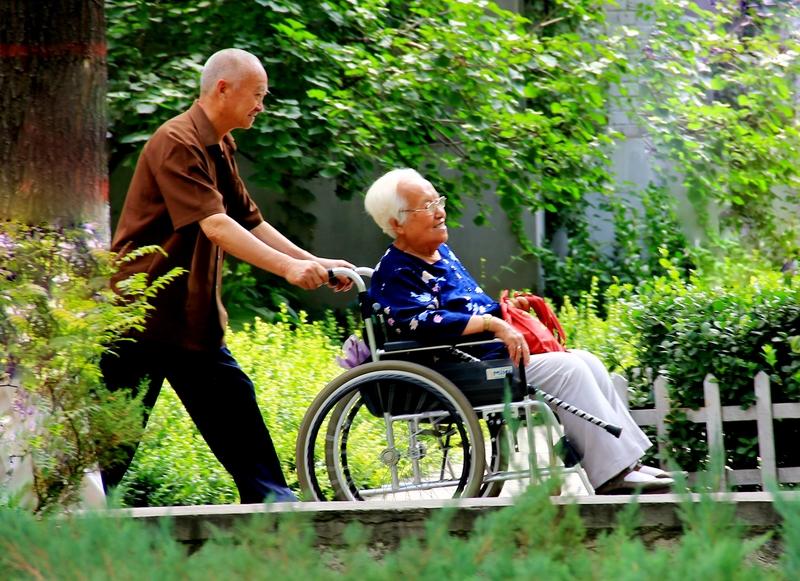 我觉得有了政府800元的补贴，有一部分人可以在子女的补贴下住进养老院了。比如没有