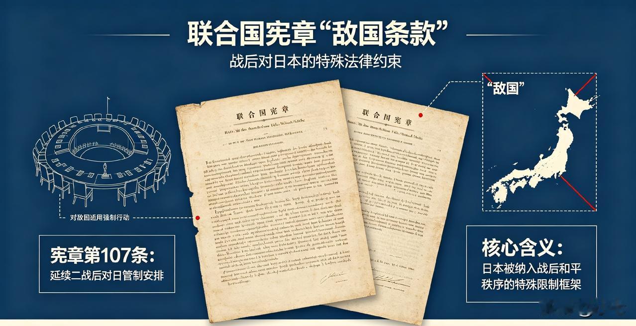 10月7日，日本国会众议院，高市早苗接受质询时，又把"敌国条款"端了出来。这次比