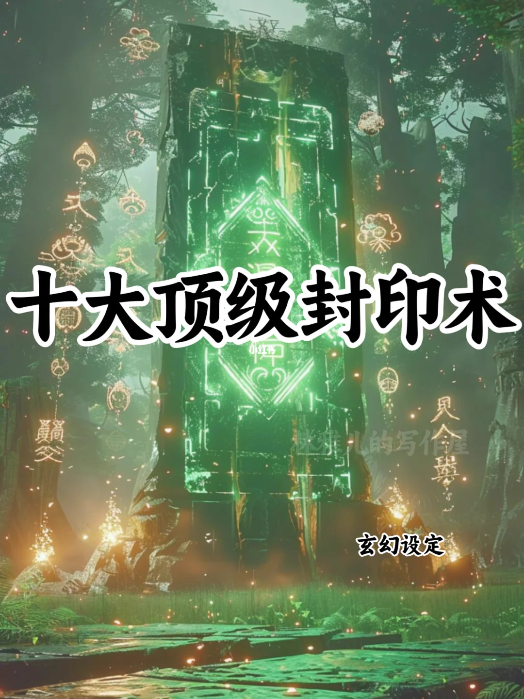 十大顶级封印术🔥可写进小说