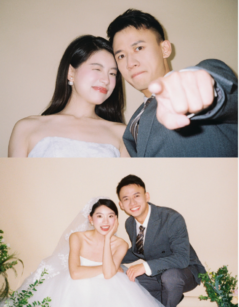 原来去年结婚的是二妹若瑶今年是三妹，还以为是同一个呢，一家子共用一张脸既视感