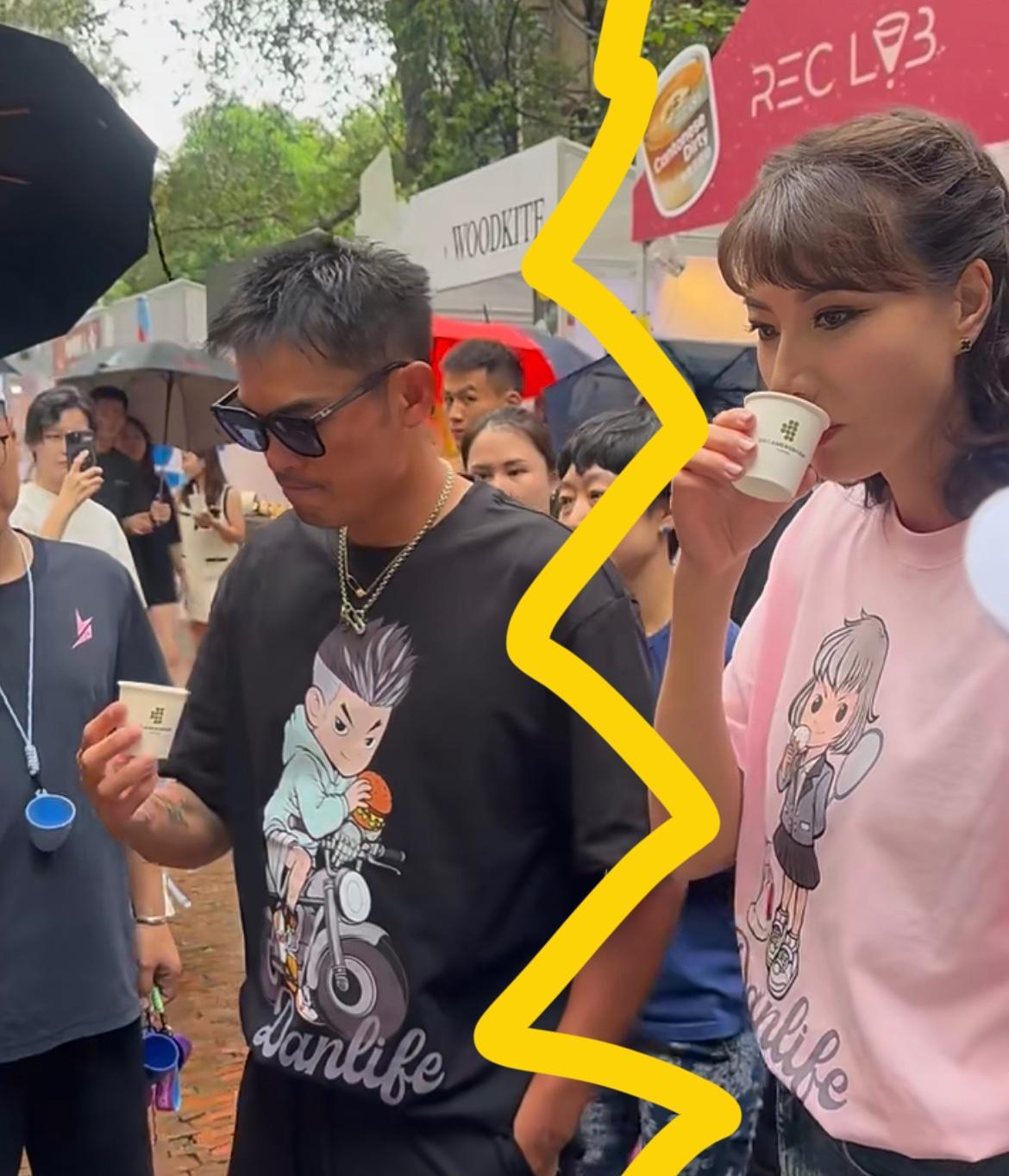 谢杏芳，适合画浓妆！化浓妆的谢杏芳，差点让我认不出来了，我还以为是谁呢，没想到
