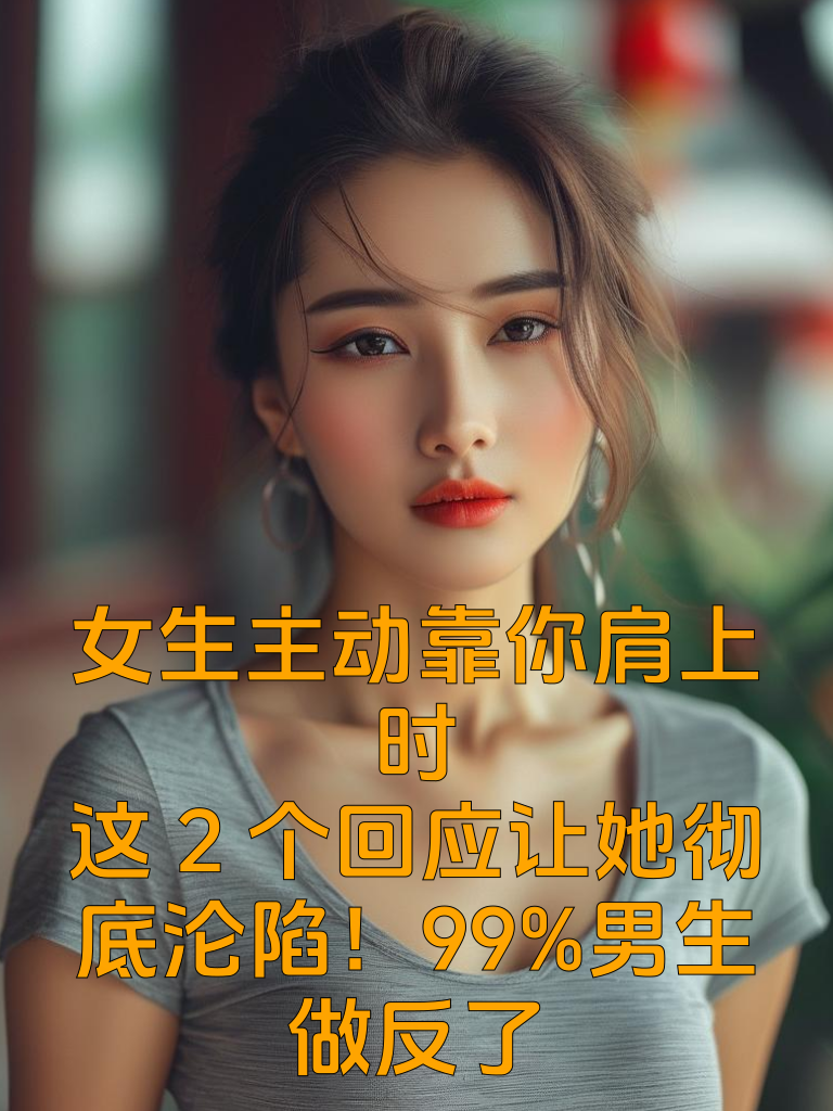 女生主动靠你肩上时，这2个回应让她彻底沦陷！99%男生做反了