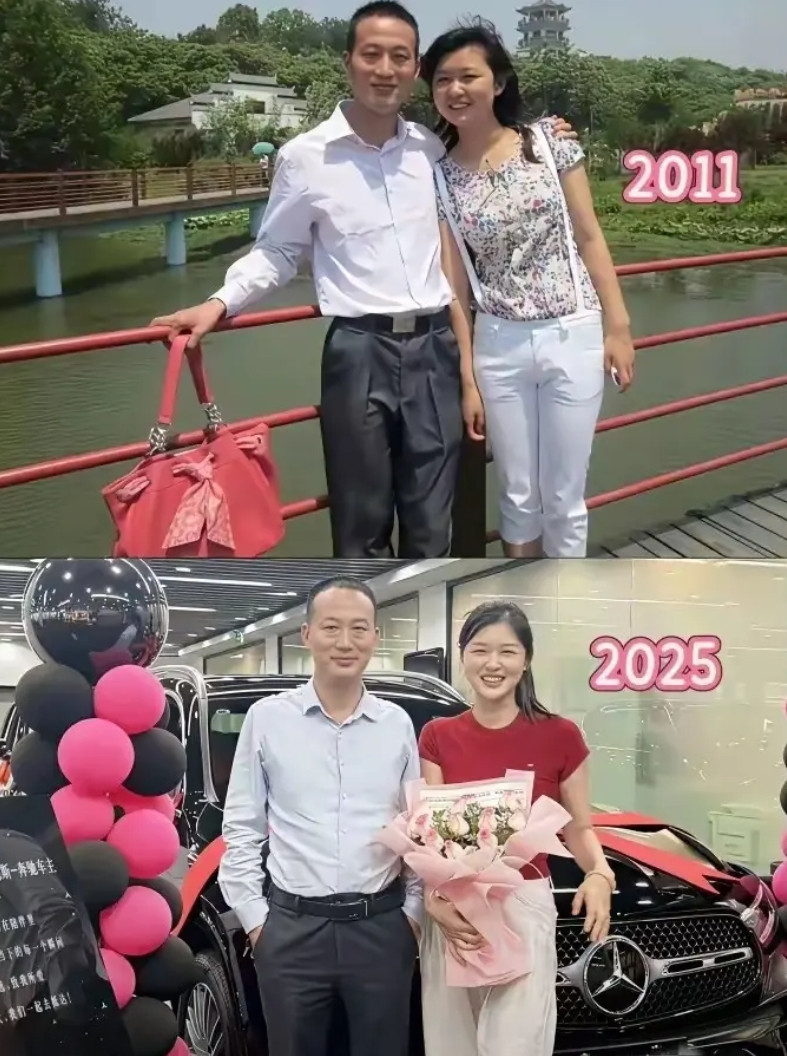先生一定很爱他的妻子妻子才会越来越年轻