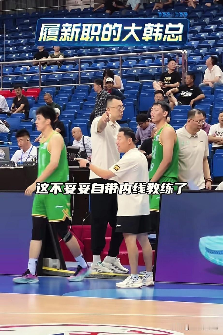 大韩这作用太大了，辽篮把大韩签回来是最正确的选择。大韩自从重回辽篮后，一直兢