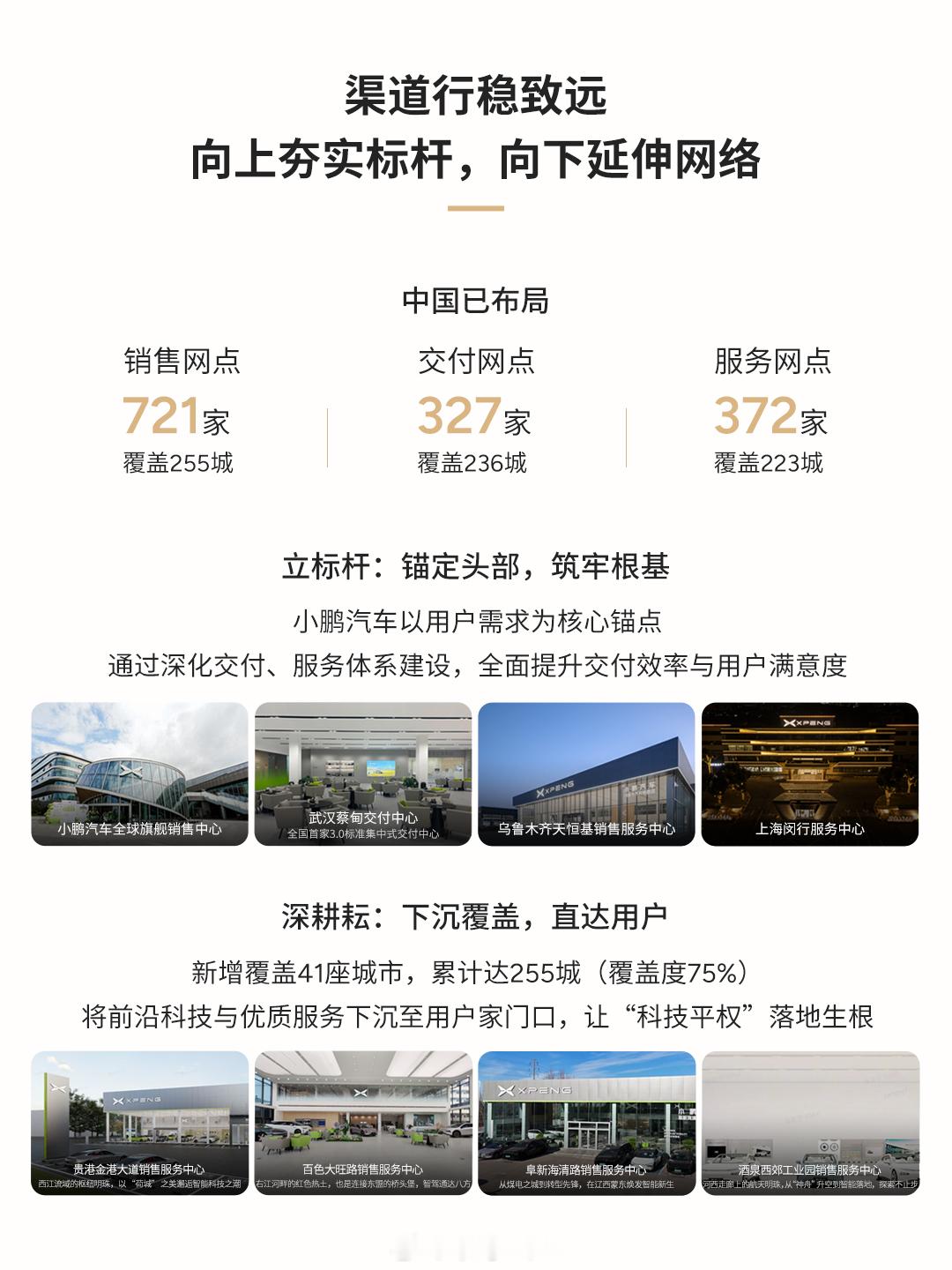 小鹏汽车现在把它的地盘铺得更广更扎实了。消费者现在选车很多时候看的就是谁买车、用