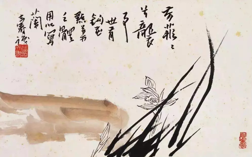 潘天寿的小画。现如今许多艺术家的作品尺幅在加大，视觉冲击力在加强，很多精致的小作