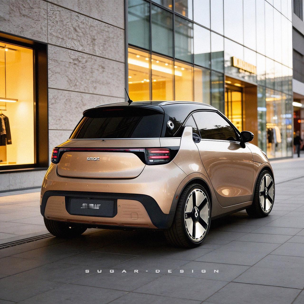 smart2号新车预览！在做了一堆大家伙之后，smart终于想起了自己的老本