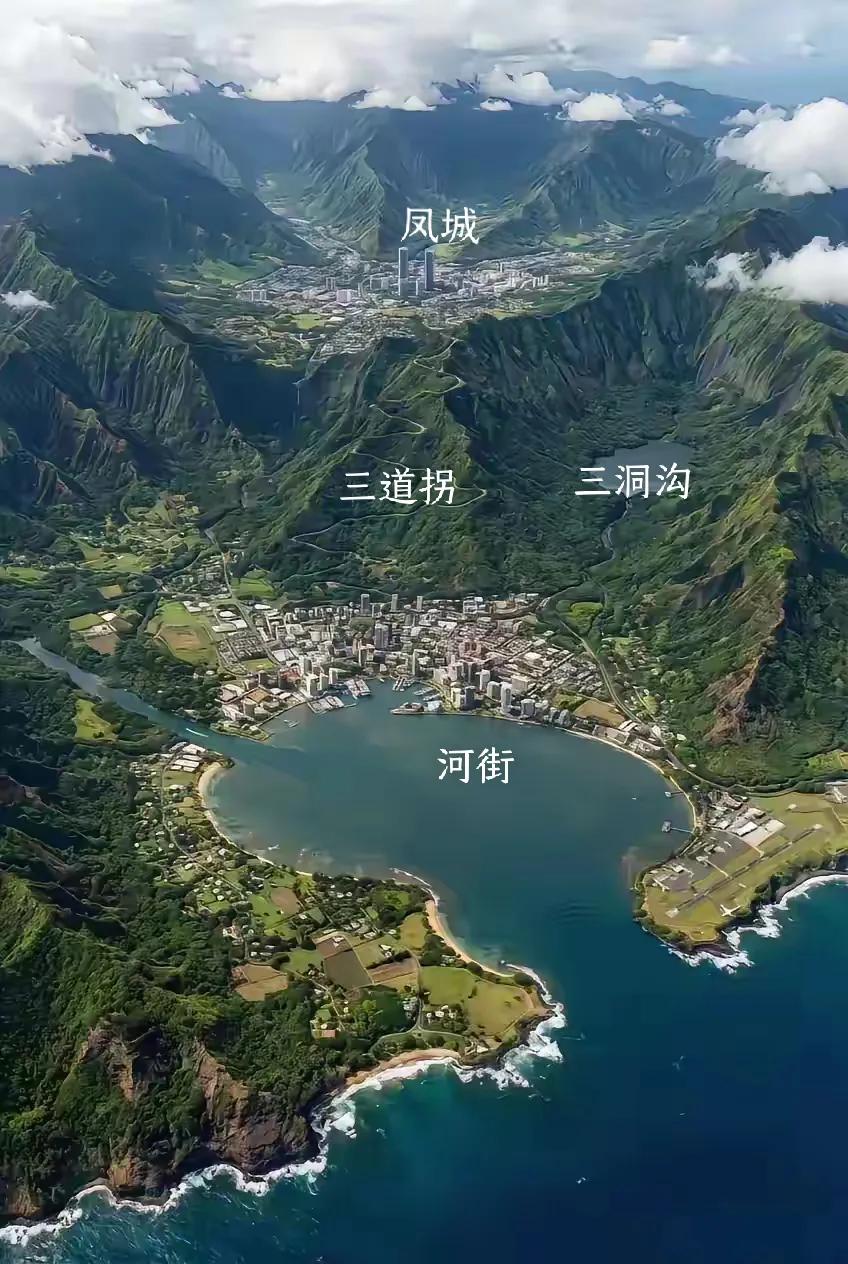 这是哪个城市啊，太漂亮了。城在景中，真正的山水之城
