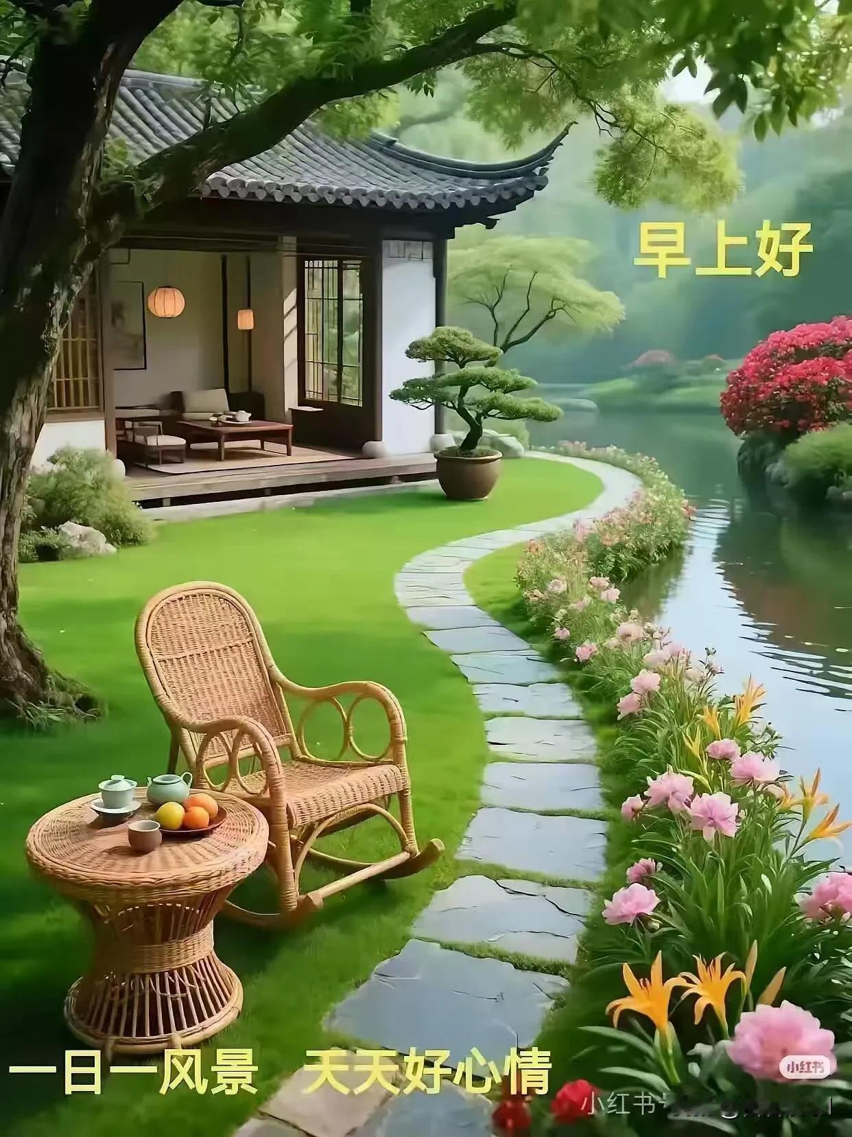 早安～新的一天，愿你满眼皆是温柔，事事皆有惊喜。